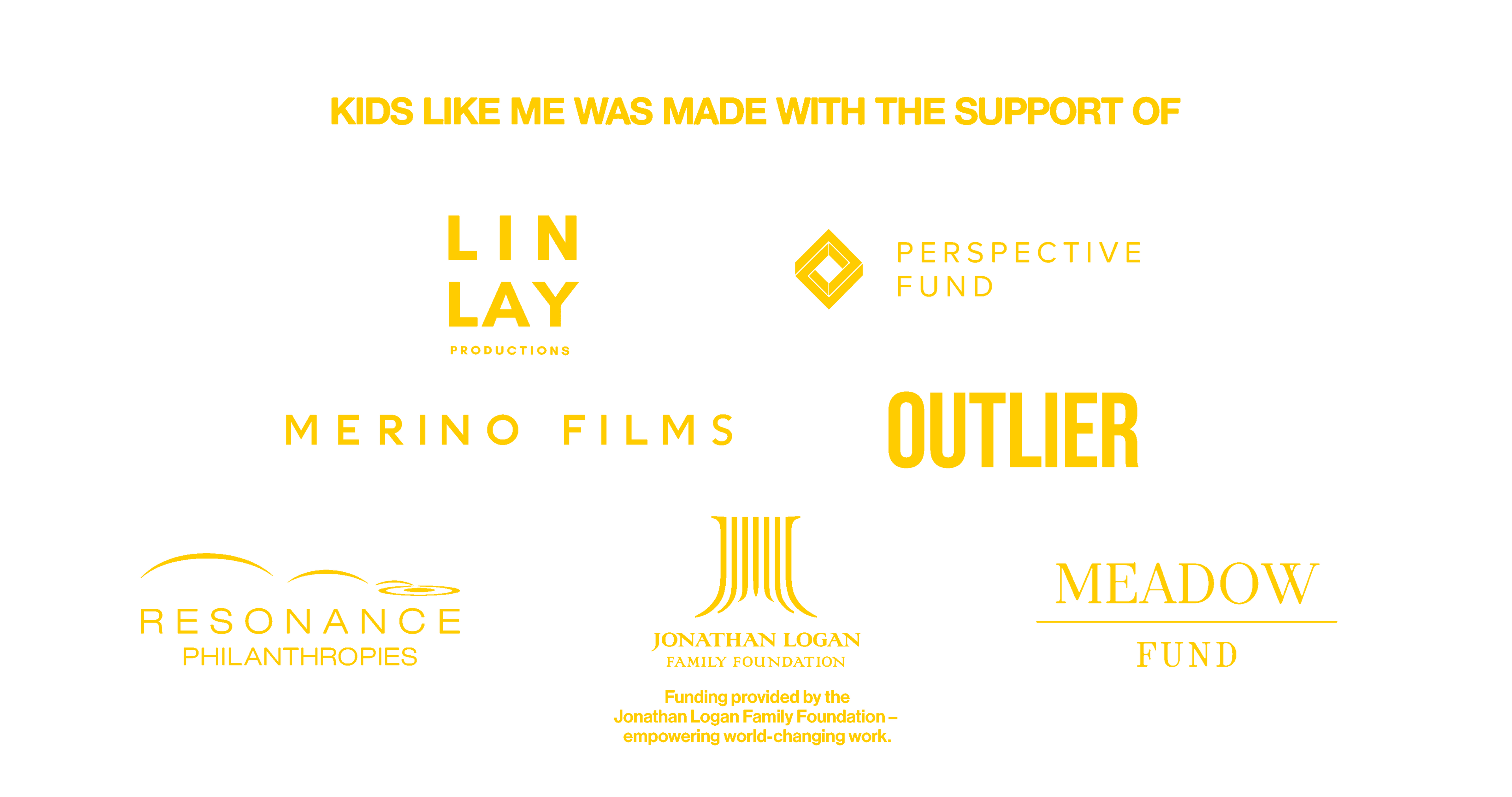 Supporter Logos Logos of various film supporters